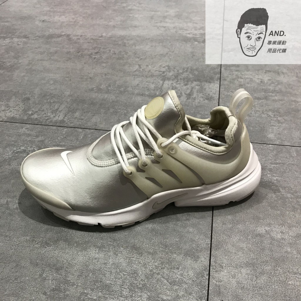 【AND.】NIKE AIR PRESTO SE 銀灰白 襪套式 魚骨鞋 休閒 運動 女鞋 912928-006