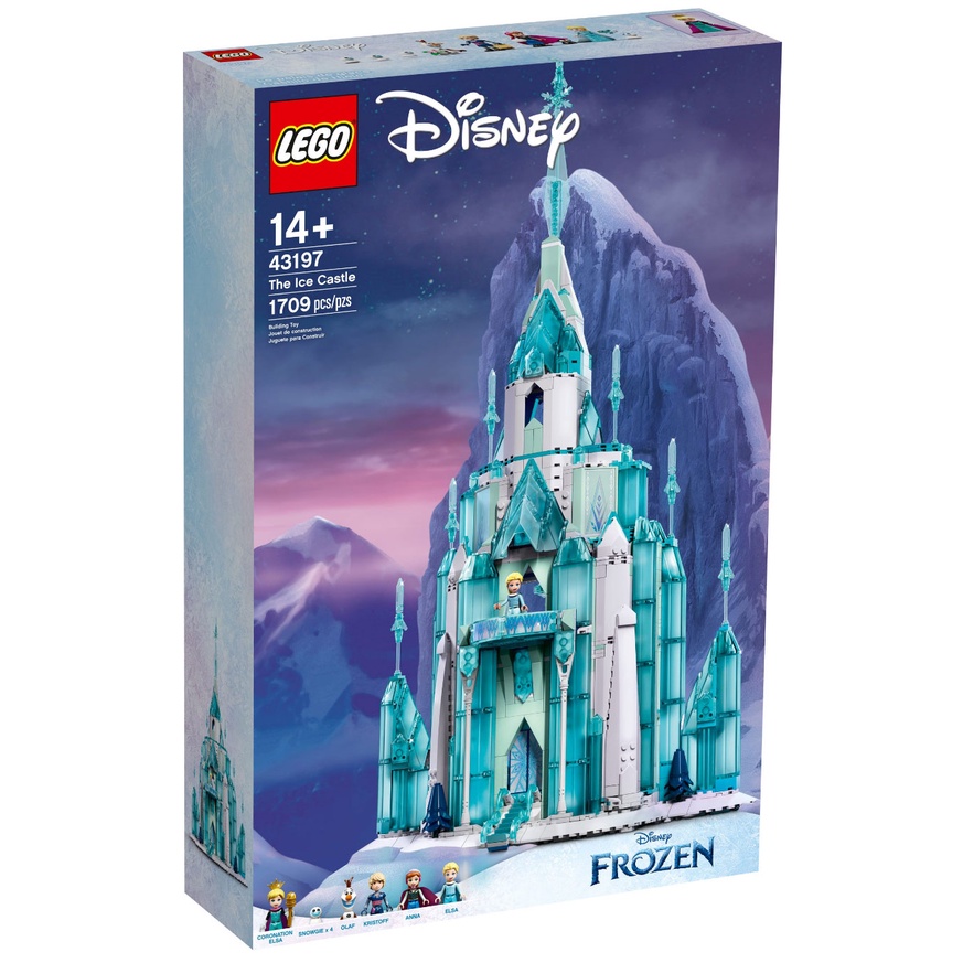 【高雄∣阿育小舖】缺貨中！Lego 43197《冰雪奇緣》冰雪城堡 The Ice Castle
