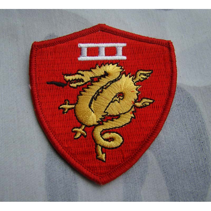 美國刺繡徽章 陸隊第3旅刺繡臂章 風衣飛行夾克章