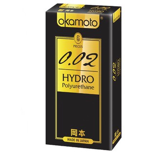 岡本0.02 HYDRO 水感勁薄保險套 一盒6入【Condoms保險套】日本製