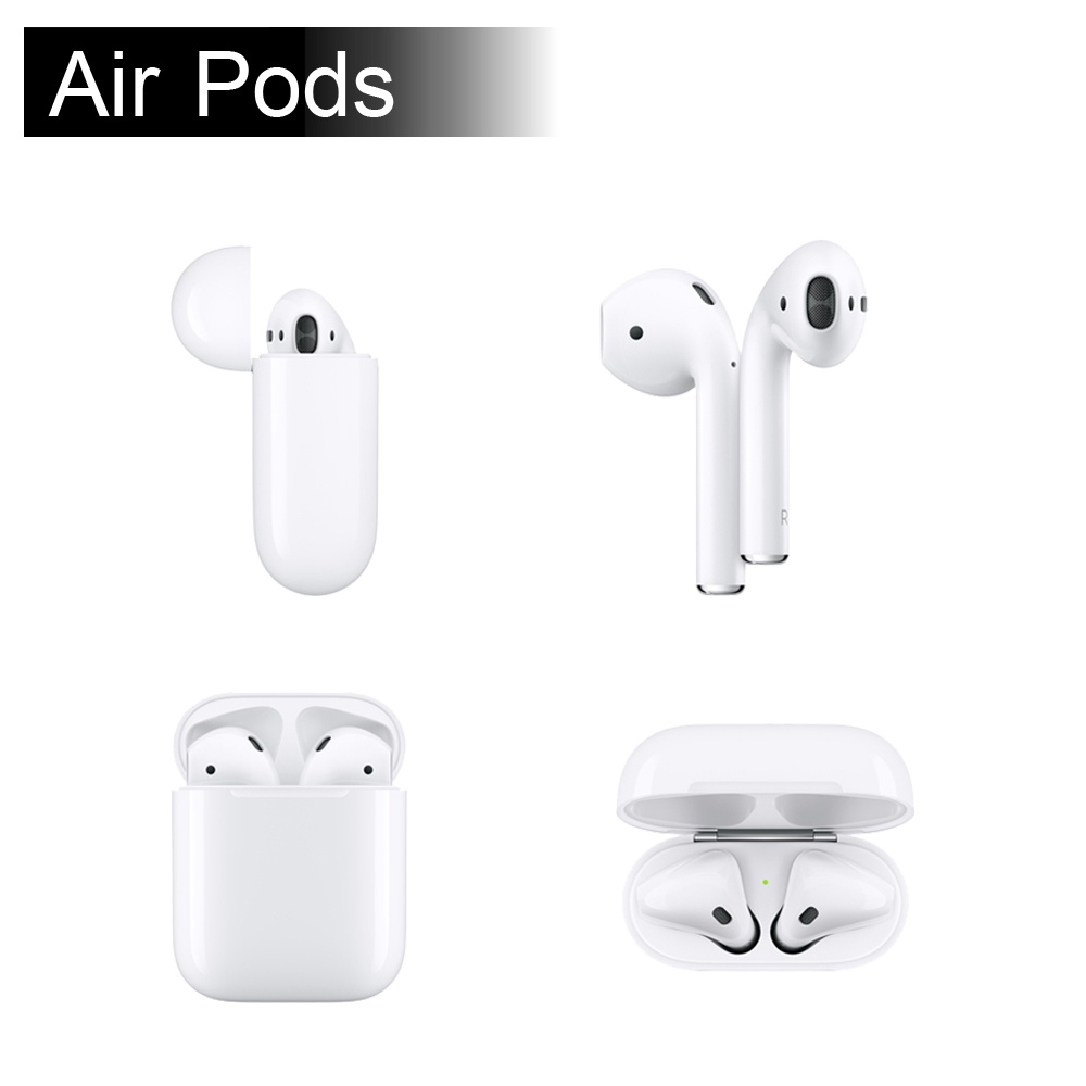Apple Airpods  藍牙耳機 一代 無線雙耳藍芽耳機 搭配充電盒 台灣公司貨【全新出清品】