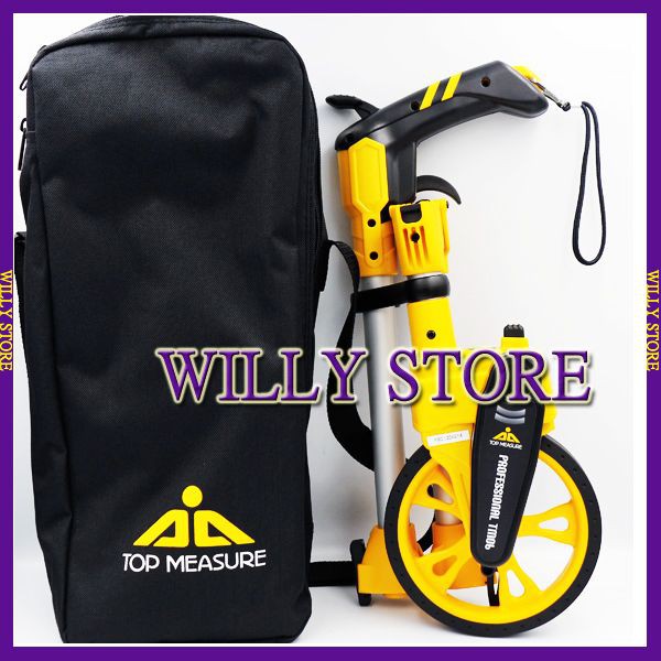 【WILLY STORE】警用公家機關專用 TOP三折式 6" TM-06 測距輪 道路計長器 測距器 測距儀