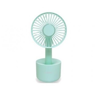Esense 22-UFC300 COOL桌立/手持兩用USB風扇 夏天 隨身攜帶 輕巧方便 綠/白色