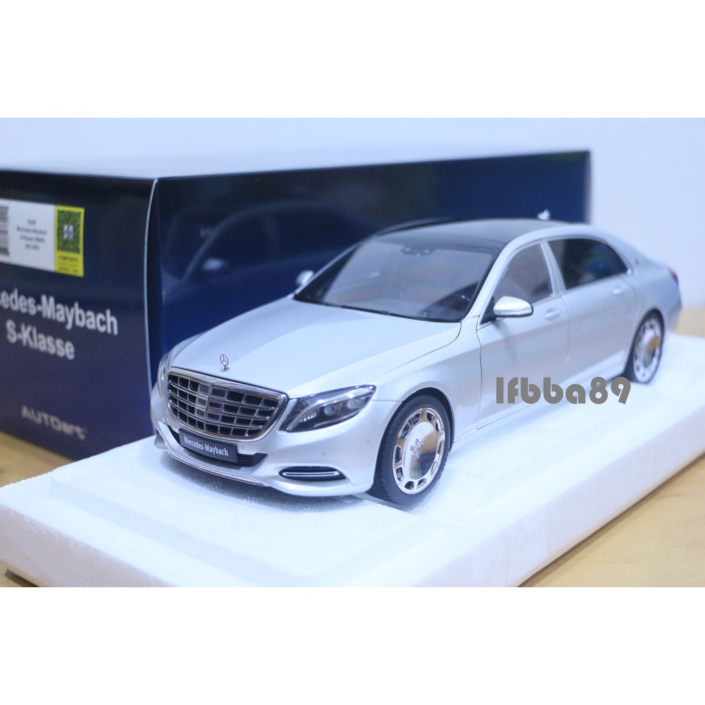 AUTOart 1/18 BENZ MAYBACH S-KLASSE S600 SILVER 76292 賓士 麥巴赫