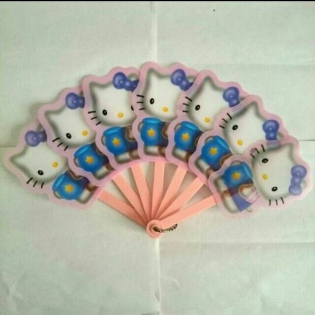 Hello Kitty 星座扇子—水瓶座