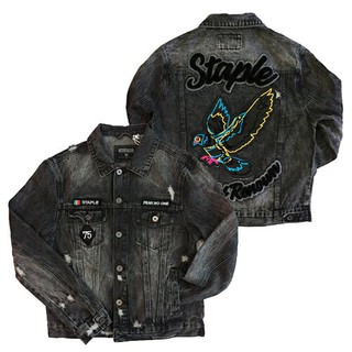 美國 STAPLE ELECTRIC PIGEON DNM JACKET 單寧牛仔夾克外套