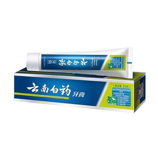 現貨 雲南白藥牙膏薄荷清爽型210g大容量白藥牙膏去黃去口臭210公克量大優