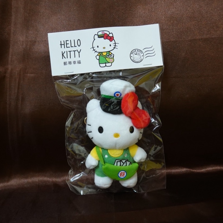 SANRIO 三麗鷗 Hello Kitty 凱蒂貓 X 中華郵政 聯名 絨毛 娃娃 布偶 玩偶 郵差款 - 全新未拆