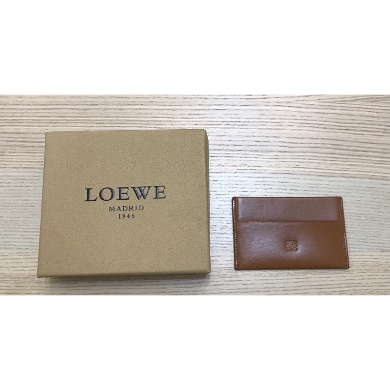 Loewe 名片夾 全新未用 附提袋