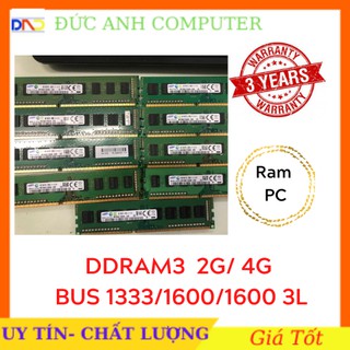 Ram DDR3 Ram DDR3 PC 2G/ 4G BUS 1333-1600 - 美國製造產品 - 不挑剔 -