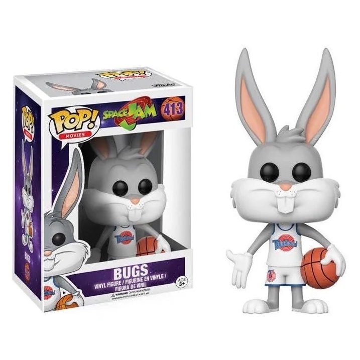 （卡司旗艦） FUNKO POP 413 怪物奇兵 兔寶寶 BUGS 兔巴哥 NBA 喬丹 職籃 SPACE JAM b