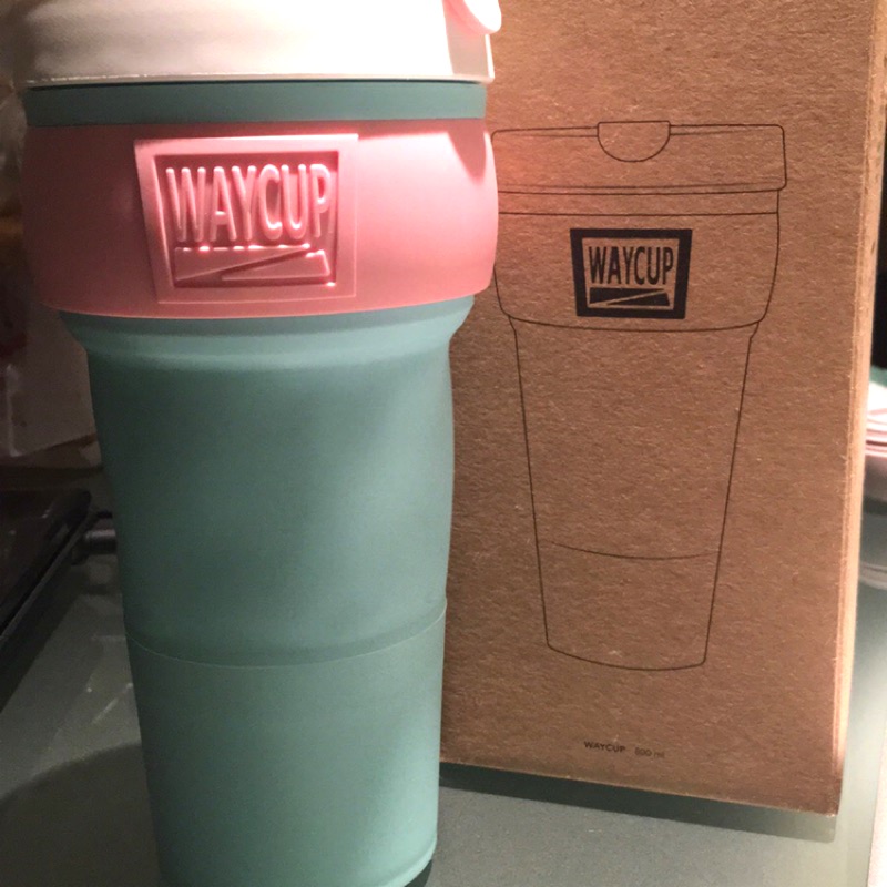 威客杯 WAYCUP  （粉藍）