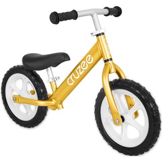 (CRUZEE) 超輕量鋁合金平衡滑步車 Push Bike 金色 (共九色)