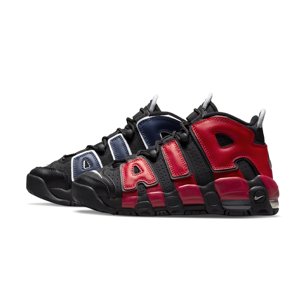 Nike Air More Uptempo GS 大童 黑紅 經典 大AIR 氣墊 避震 休閒鞋 DM0017-001