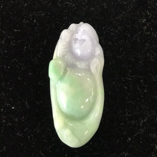 【如玉石專賣】彌勒佛 紫面 招財小物 翡翠玉石 (A貨)掛件 天然礦石 附保證書及精美禮盒！！！