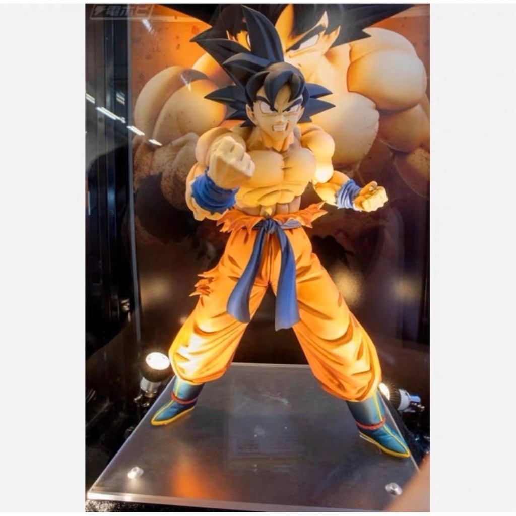 全新正版景品七龍珠z Maximatic 界王拳悟空孫悟空七龍珠超悟空巨大公仔 蝦皮購物