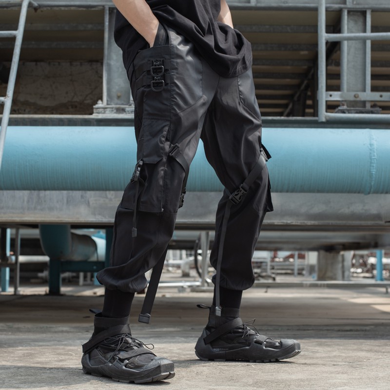 【PLUNDER 掠奪】- CROXX OFFICIAL - 多層次口袋反光機械裝備傘兵褲