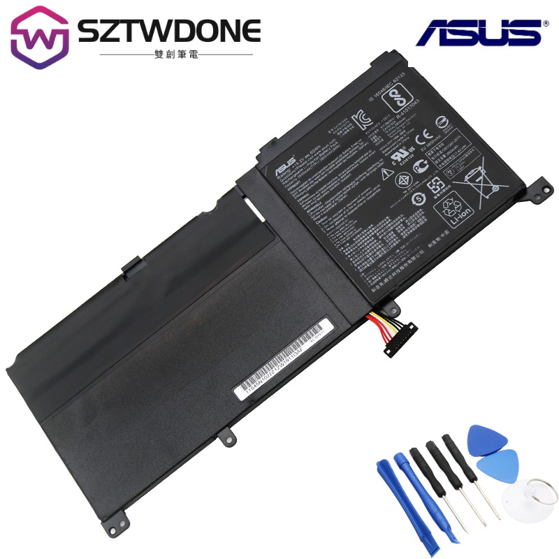 ASUS 華碩Zenbook Pro UX501V N501/G501VW C41N1524 原廠電池 雙硬碟機專用電池