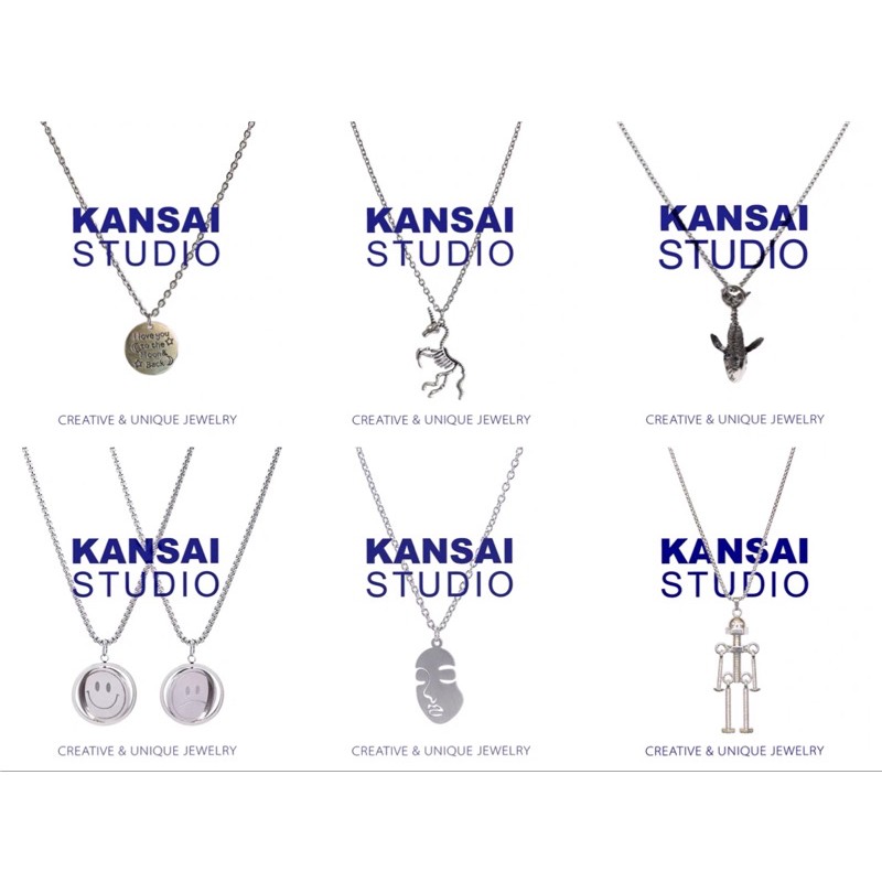 KANSAI原創項鍊 現貨秒發 情侶 閨蜜 潮流 簡單配件