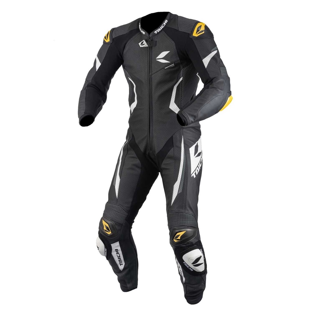任我行騎士部品 TAICHI NXL307 黑白 連身皮衣 一件式皮衣 太極 皮衣