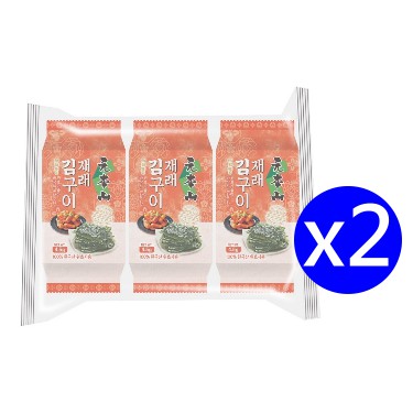 限時搶購 元本山朝鮮海苔-韓式炒年糕風味3包 x2