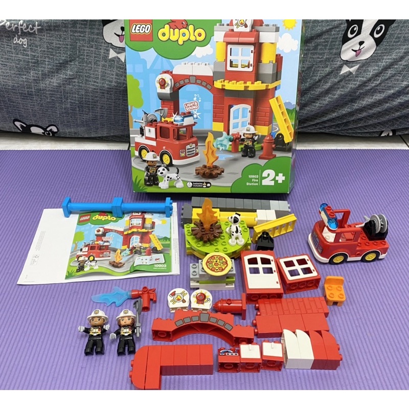 LEGO樂高 Duplo得寶系列10903 消防局 積木玩具