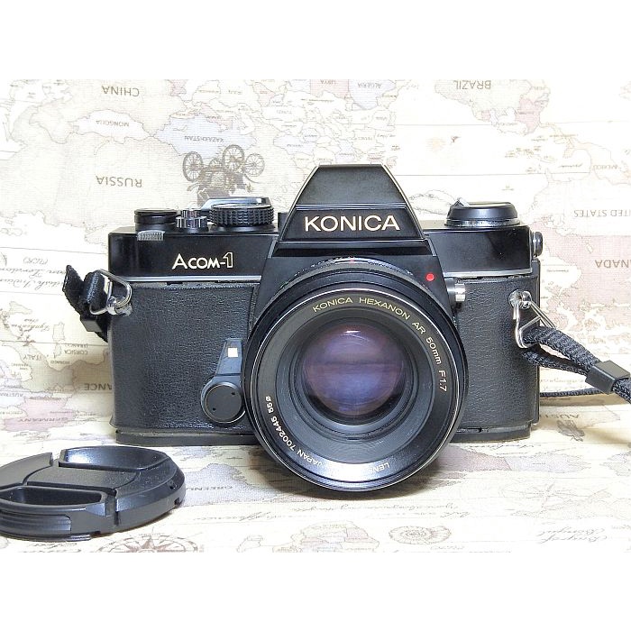 【跳蚤小舖子】 Konica Acom-1(Autoreflex TC) + AR 50/1.7  全機械底片相機