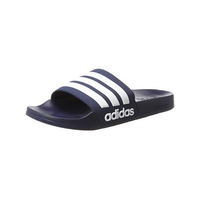 Adidas 男款深藍防水拖鞋-NO.AQ1703