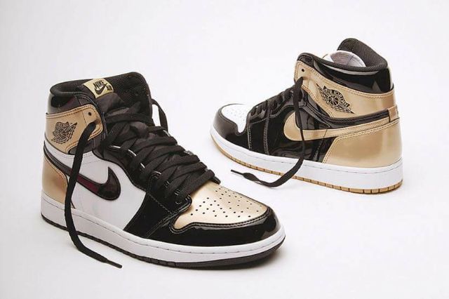 jordan ones gold