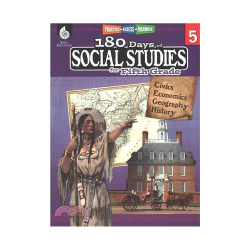 180 Days of Social Studies for Fifth Grade (Grade 5): Practice, Assess, Diagnose