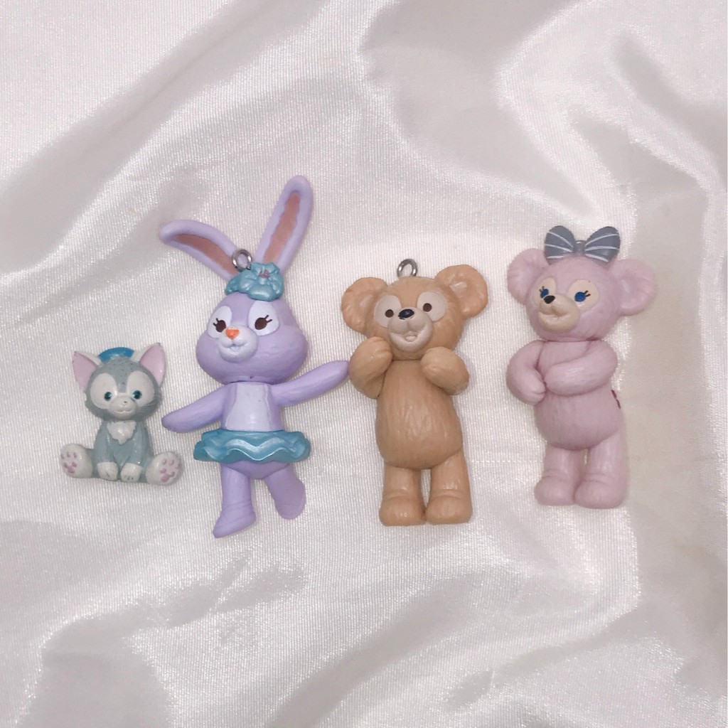 日本 韓國 卡通 公仔 玩具 娃娃 客製化 鑰匙圈 吊飾 迪士尼 達菲熊 達菲 雪莉玫 史黛拉 史黛拉兔 畫家貓