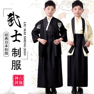 🌹手舞足蹈舞蹈用品🌹日本表演服裝/兒童武士日本和服/購買價$600元