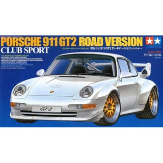 (大鳥叔叔模型)田宮TAMIYA 24247 1/24 保時捷911 GT2 ROAD VER CLUB SPORT