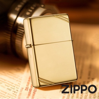 ZIPPO 古典銅鏡面切角防風打火機 初心者晉級包 經典素面 官方正版 現貨 禮物 送禮 刻字 客製化 終身保固 270