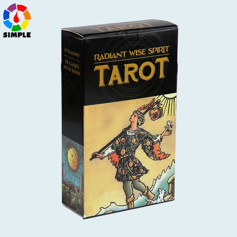 【桌遊志】Radiant Wise Spirit Mini Tarot 睿智神諭卡塔羅牌