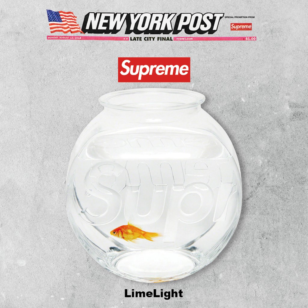 ☆LimeLight☆ Supreme Fish Bowl 魚缸 裝飾品