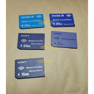 SONY CCD 老數位相機 MemoryStick Duo/ memory stick PRO DUO 二手 記憶卡