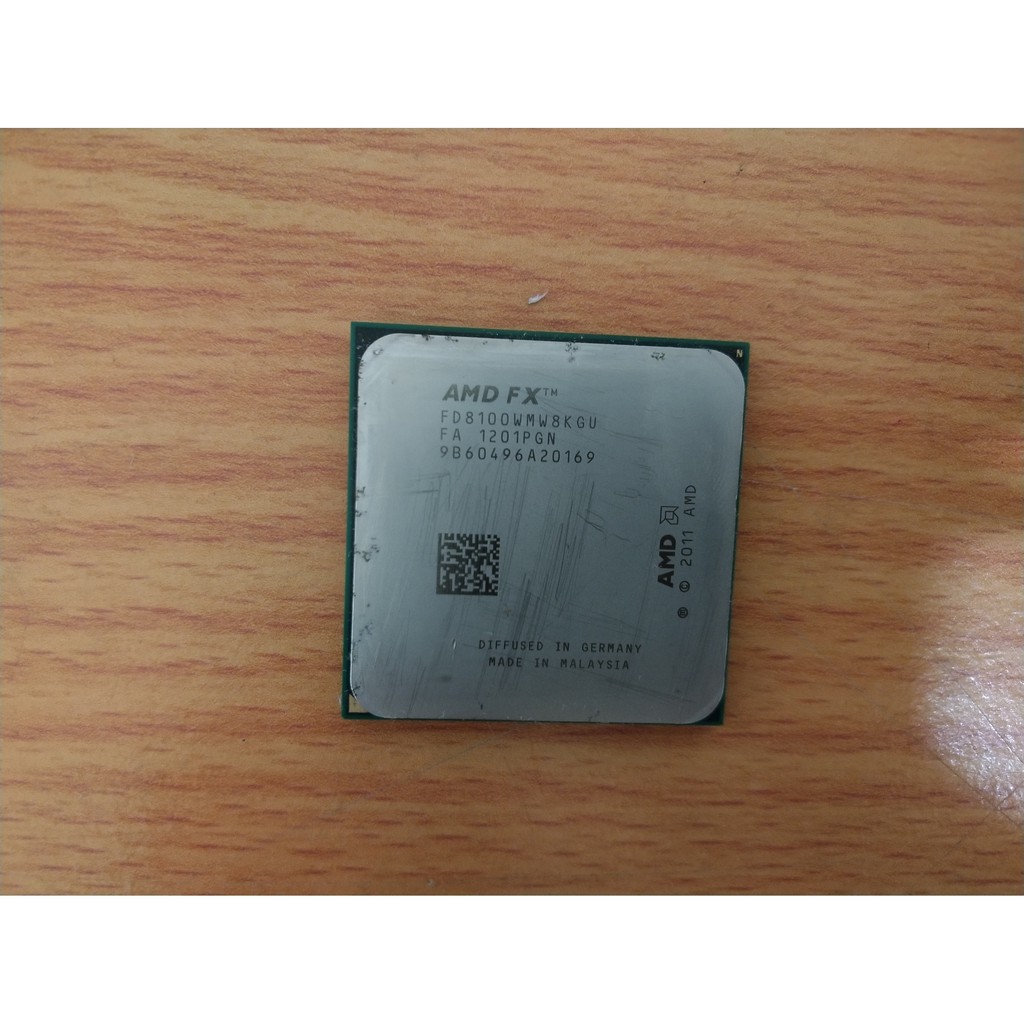 AMD FX 8100 2.8GHz FD8100WMW8KGU 95W 八核 AM3/AM3+ 推土機