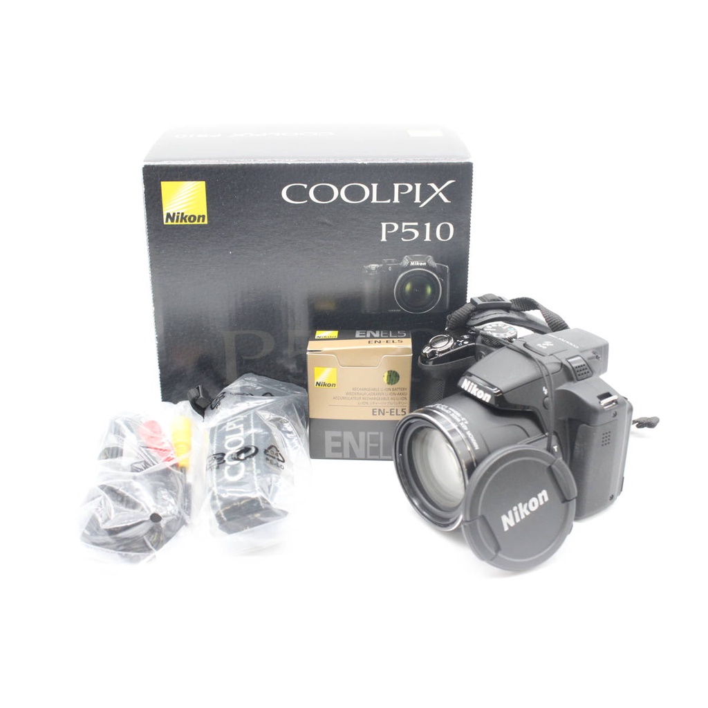 【日本直郵】中古極上美品★Nikon Coolpix P510 數位 相機 附原箱 #HM661