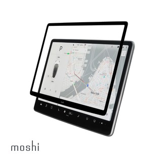 Moshi iVisor XT for Tesla Model 3/Y 無氣泡易安裝亮面觸控螢幕保護貼
