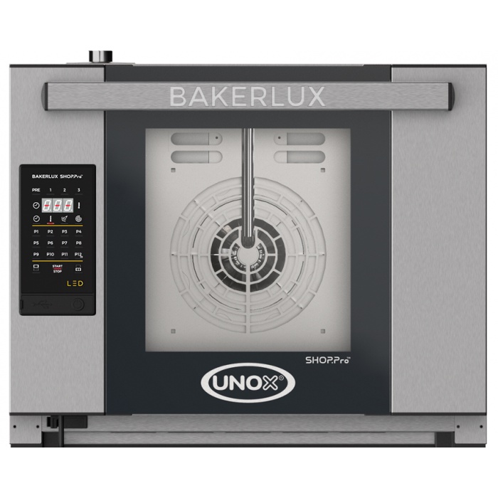 【無敵餐具】預購 義大利製UNOX SHOPPro數位蒸氣旋風爐(4-46x33)04HS/附贈四個烤盤,一瓶烤箱清潔劑