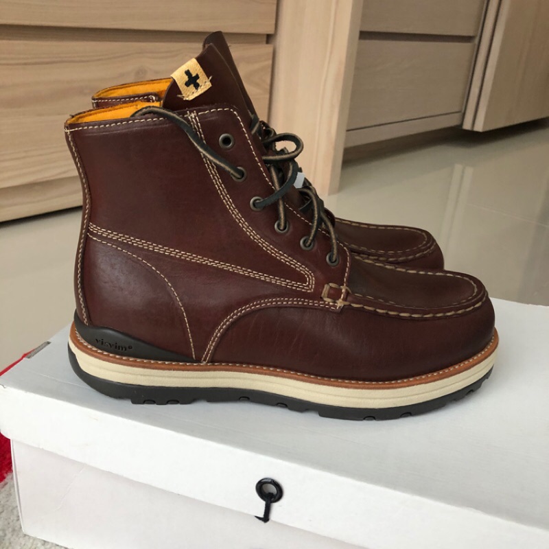 Visvim 7 Hole Moc Toe Leather Boots 全新正品RIRI拉鍊US:9 | 蝦皮購物