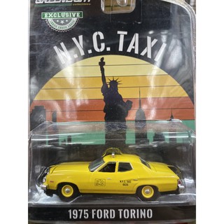 《模王》 1/64 美國綠光 模型合金車 1975 福特 Torino
