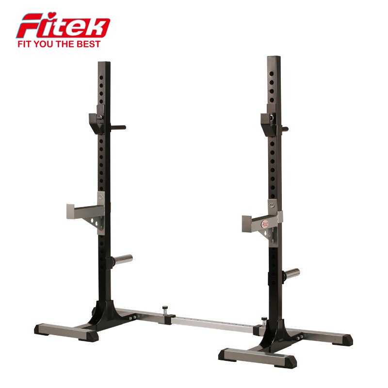【Fitek】 可調式重量型蹲舉架/分體式臥推架/調整型重訓架/深蹲架/訓練架/健力架/舉重架/自由訓練/簡易式深蹲架