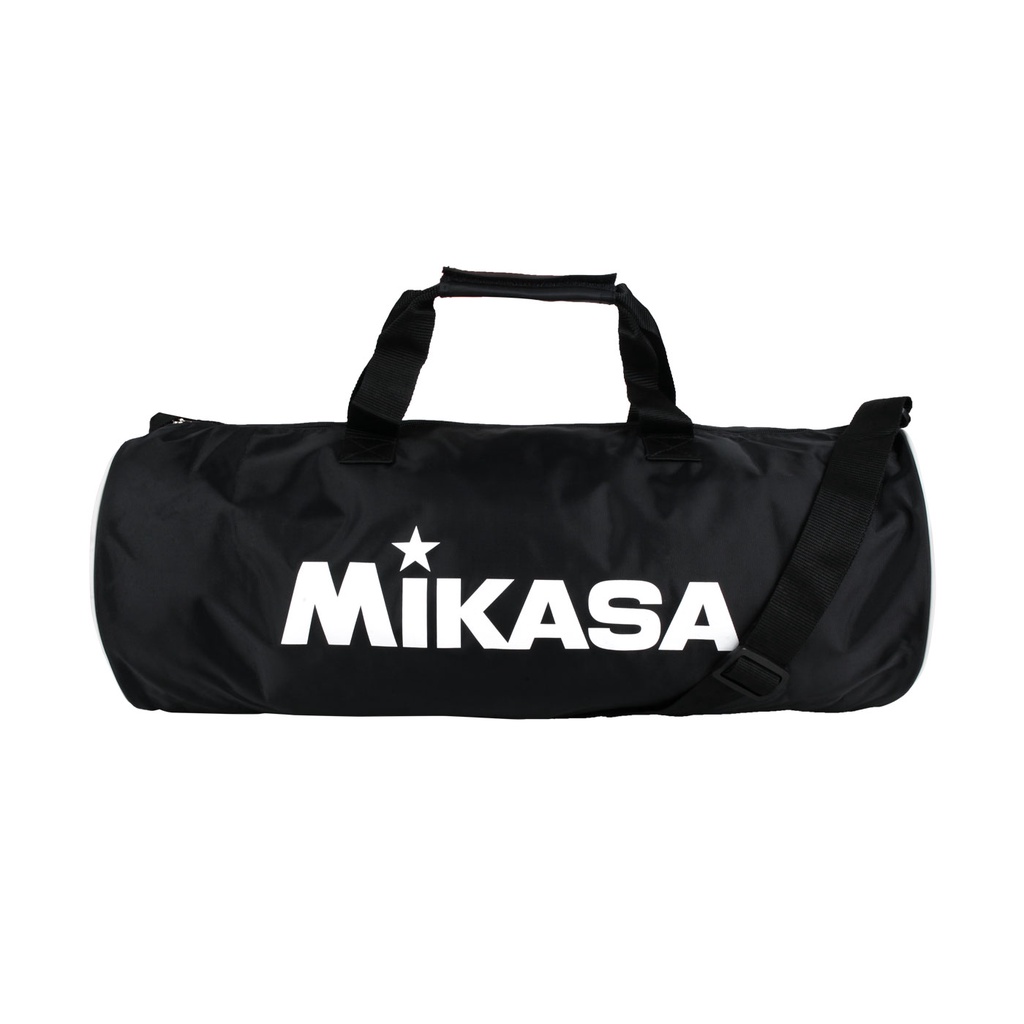 MIKASA 排球袋(3顆裝)(台灣製 側背包 裝備袋 手提包 肩背包「MKB226513」 黑白