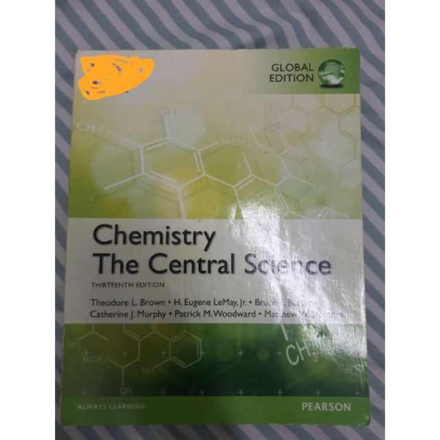 大學普化課本 chemistry the central science 13 edition