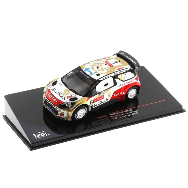 模王 IXO 1：43 雪鐵龍 DS3 WRC