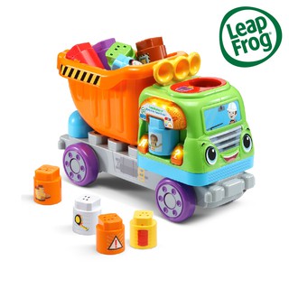 【樂森藥局】美國 LeapFrog 跳跳蛙 小小建築師-砂石車組 認知有聲積木 2歲以上