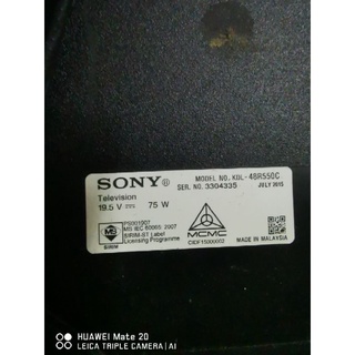 索尼 Sony LED KDL-48R550C 主板/揚聲器/開關按鈕/遙控傳感器