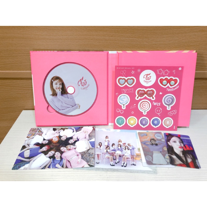 Twice Tt 粉版娜璉全專cd 小卡閃卡明信片 蝦皮購物